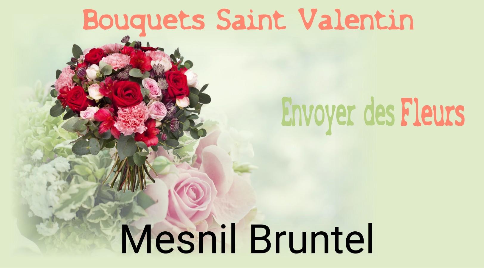 Roses de Saint-Valentin livrées à Mesnil-Bruntel